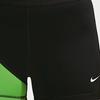 Women's Pants Nike Pro Cycling Pants Women's Black/Medium Green/Light Lemon/White Moderate