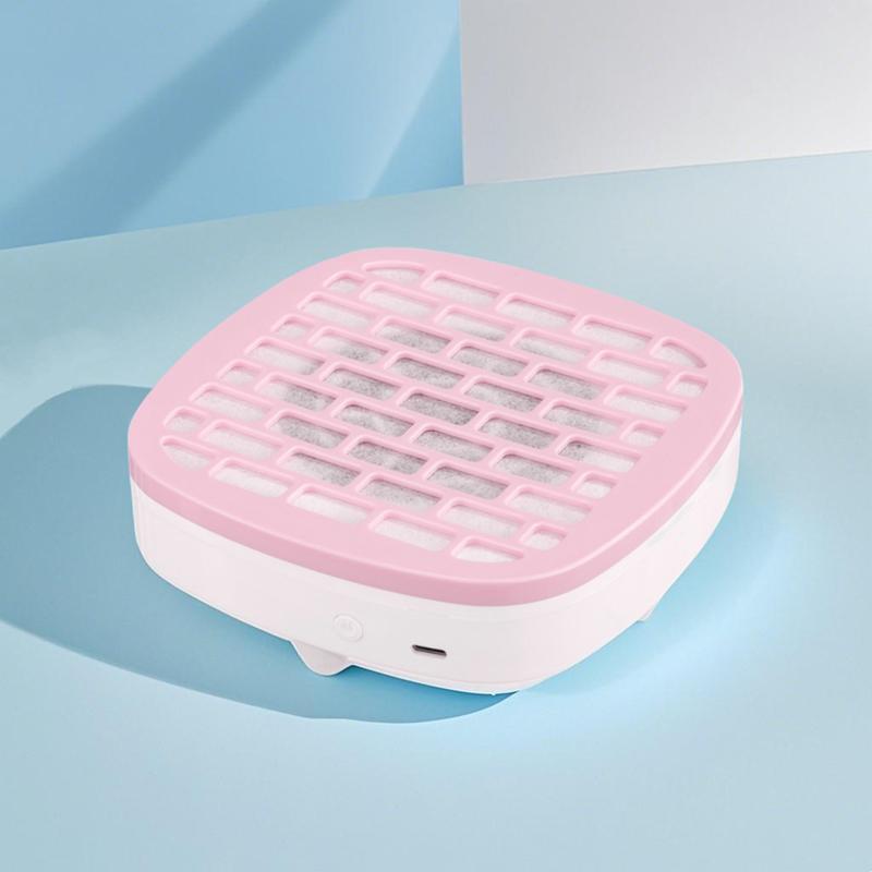 Nail Vacuum Cleaner Professional USB Dust Suction Collector Mute Gel Nail Duster For Nail Art Salon Equipment Removable Filter