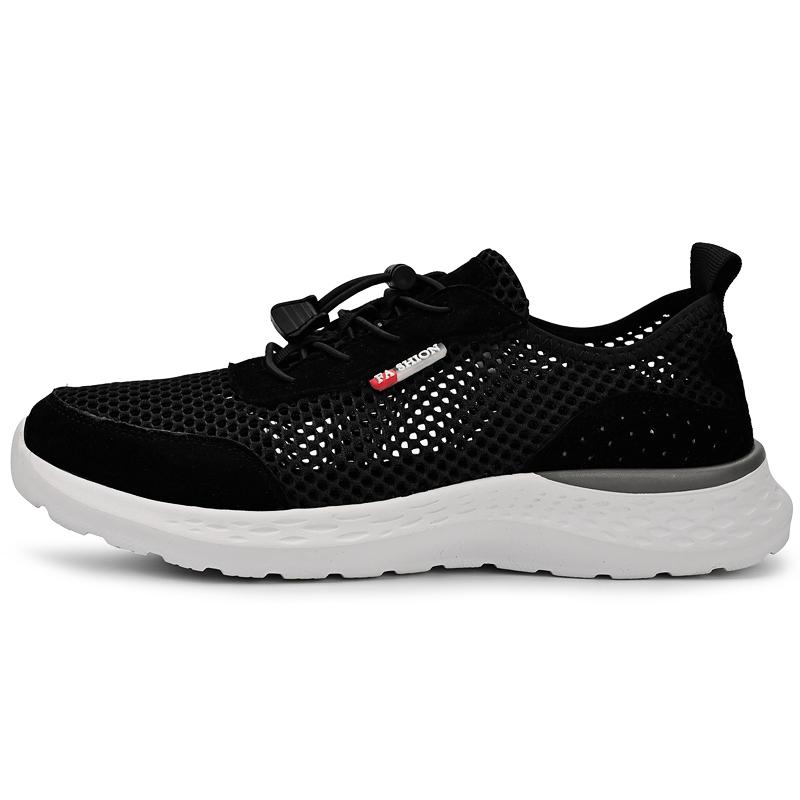 Men Ultra Light Mesh Casual Walking Shoes Breathable Soft Sole Outdoor Sneakers Big Size Shoes for Travel Daily Comfort Wear