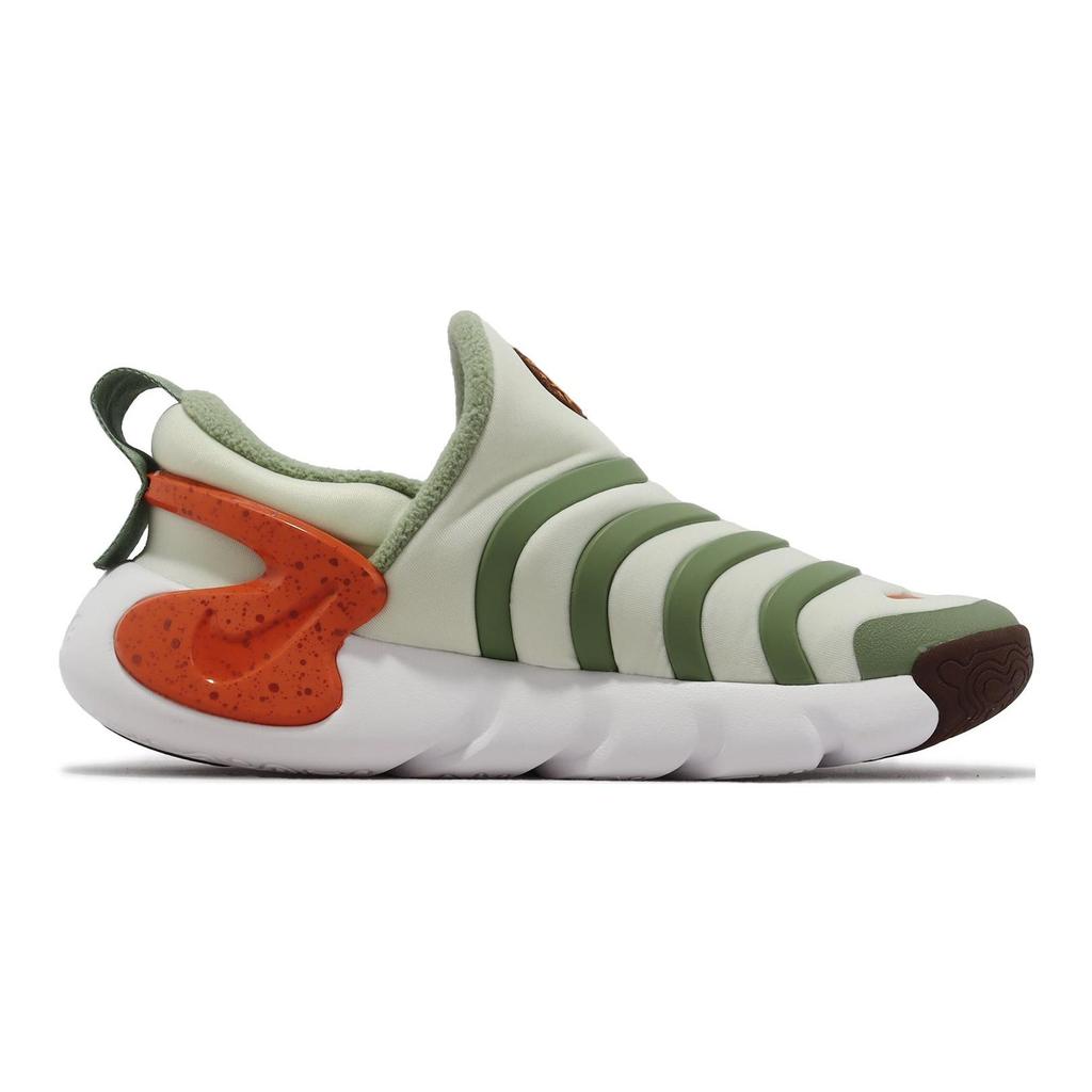 Nike Dynamo Go SE PS Sea Glass Orange Kids Sneakers Green Campfire-Orange FV3650-081