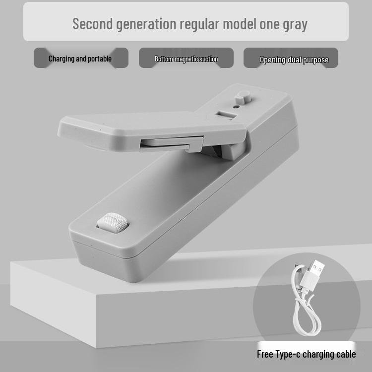 Compact Snack & Food Vacuum Sealer for Household Plastic Bags