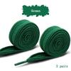2 Paia di Lacci più Larghi da 2 cm per Scarpe Nuove Scarpe da Ginnastica Casual Lacci Piatti Lacci alla Moda Corda per Lacci 100/120/140/160CM Accessori per Scarpe