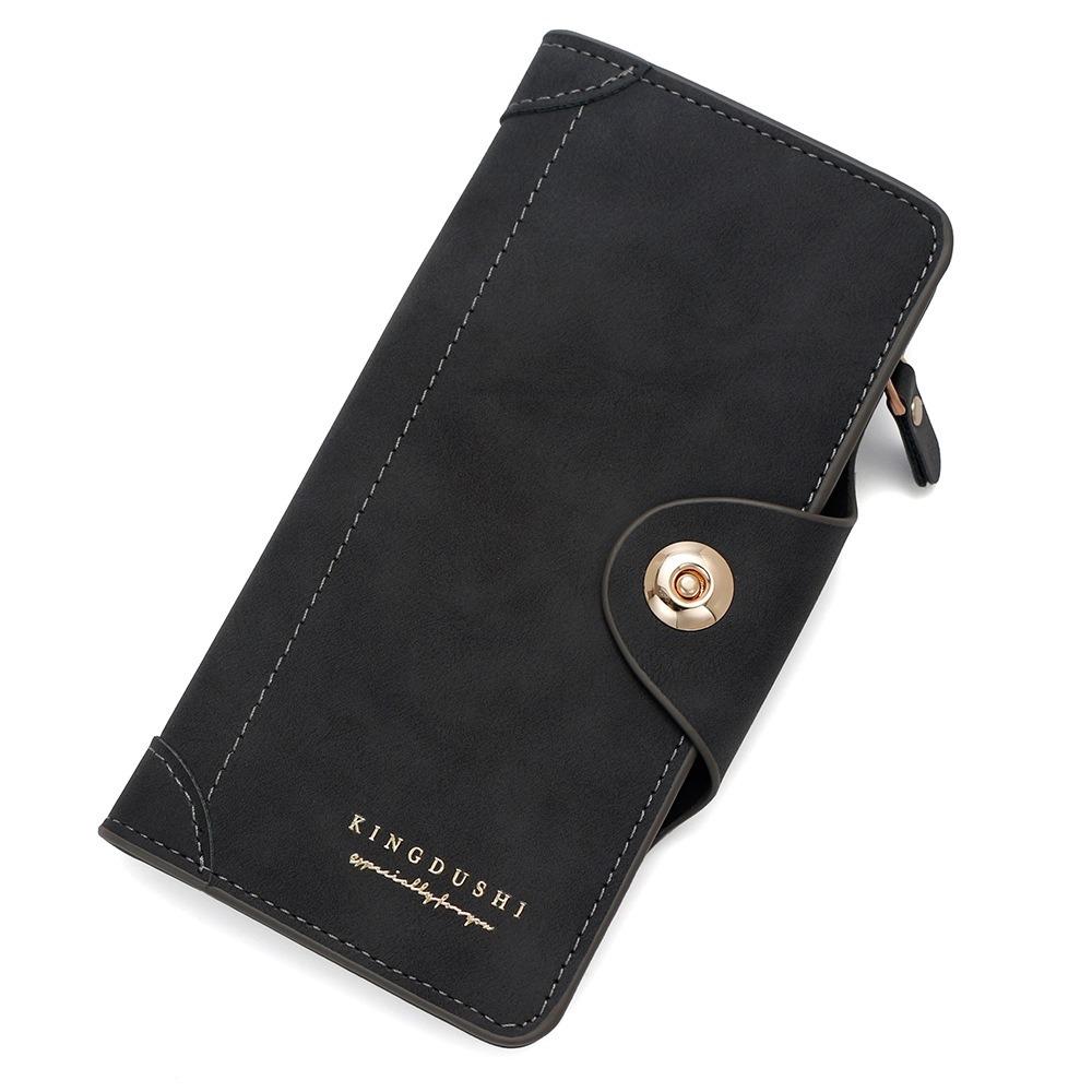 Card Brand Business Clutch Bag Purse ID Card Holder Simple Men PU Wallet Gift