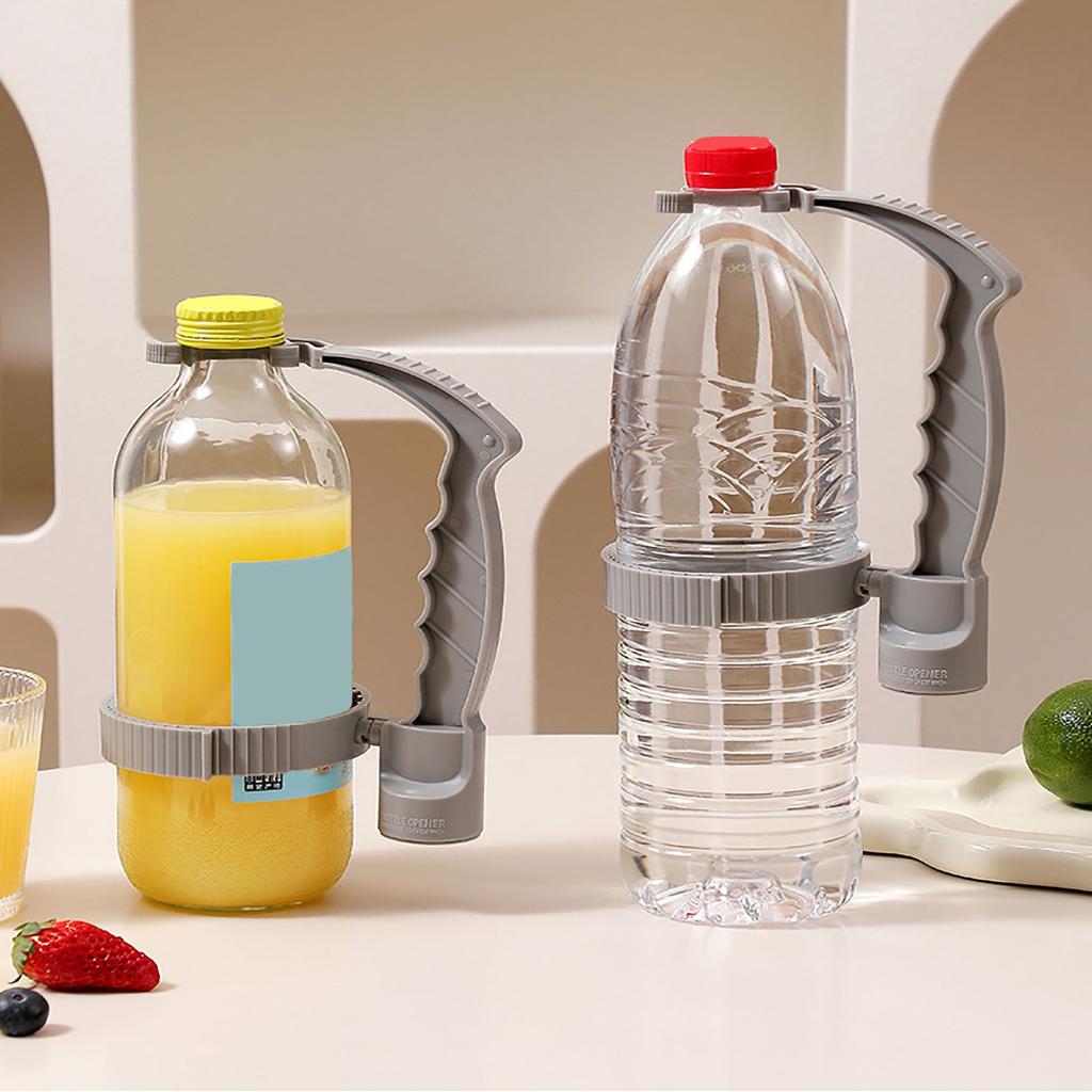 Multi-Purpose Oil Pot Handle Rack Portable Beverage Bottle Handle Rack Practical Adjustable Drinkware Bottle Grip Kitchen Tools