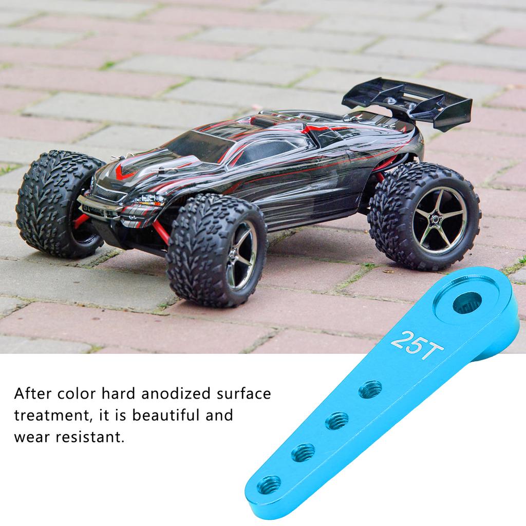 3pcs RC 25T Steering Servo Arm Standard   37mm Celsius 1.46in Length 1Celsius10 RC 25T Steering Arm
