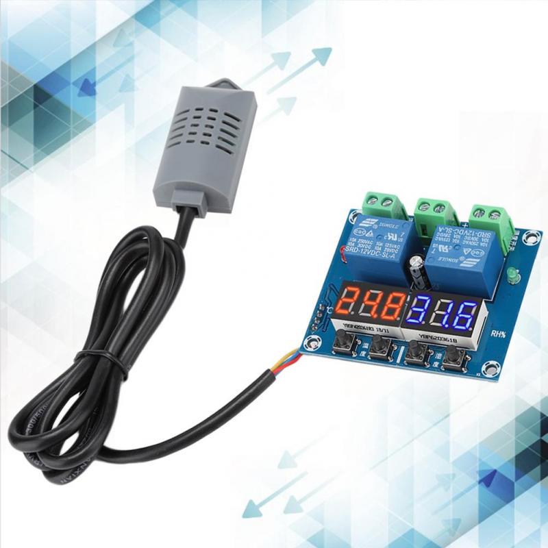 XHM452 DC12V Temperature and Humidity Control Module 452 with Digital Display Dual Outputbuy