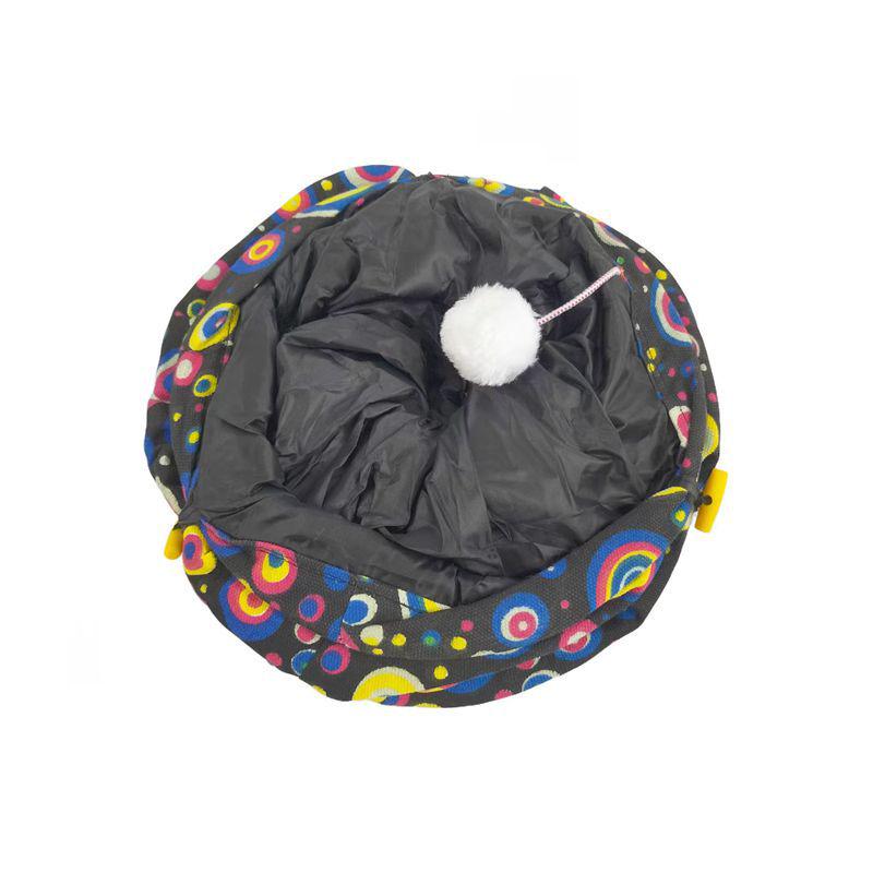 Foldable Cat Tunnel Teaser: Self-Entertainment & Decompression Toy