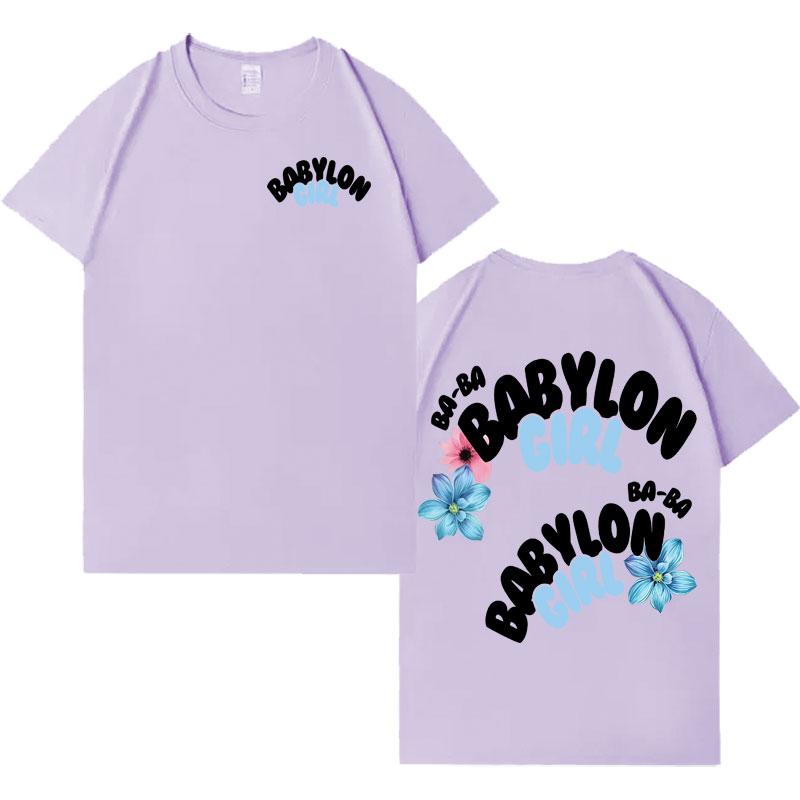 Rapper Danny Ocean Trendy Music Double Sided Print Harajuku Aesthetic Oversized TShirt Men Crewneck Y2K Cozy Tee Shirt Hot Sale