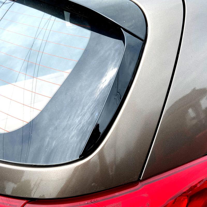 Enhance the Style of Your For Kia Sportage R 2011 2015 with Black Rear Spoiler Side Wing Trim Cover Direct Replacement