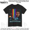 Michael Jackson Moonwalker Film 100% Katoen T-shirt Heren T-shirts Top Unisex Zwaar Katoen T-shirt