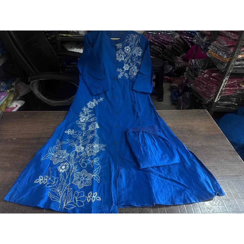 Bollywood Party Wear Top Tunic Kurta Pant Set Women Designer Ethnic Kurti Dress SC-2338a