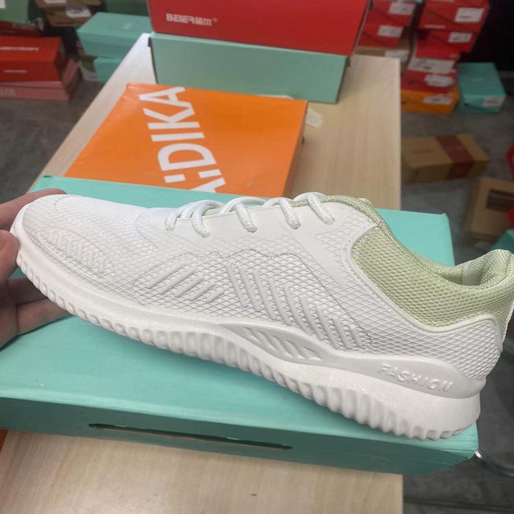 Women's Casual Breathable Sports Tennis Shoes 2024 Spring Summer New Fashion Mesh Breathability Sponge Soft Bottom Sneakers