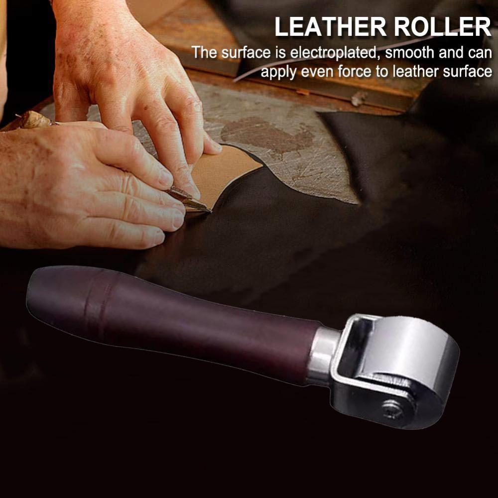 

Size S 26mm Leather Roller Tool DIY Leathercraft Burnishing Wheel Leather Edge Slicker Type A