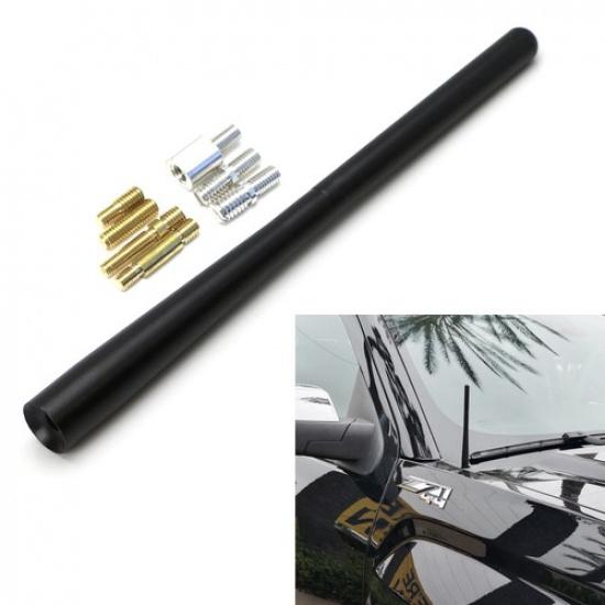 

7 Short Matte Black Radio Antenna Topper For Chevy Silverado GMC Sierra Canyon