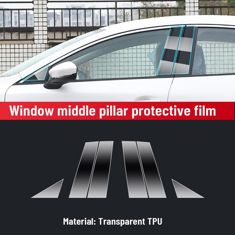 Transparent TPU For MAZDA 3 -2024 Car Center Console Media Dashboard Navigation Anti-scratch Protector Interior Film