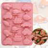 Silicone Candy Molds Shaped As Cars Planes And Other Vehicles Chocolate Molds Cake Decorations For Diy Baking Molds