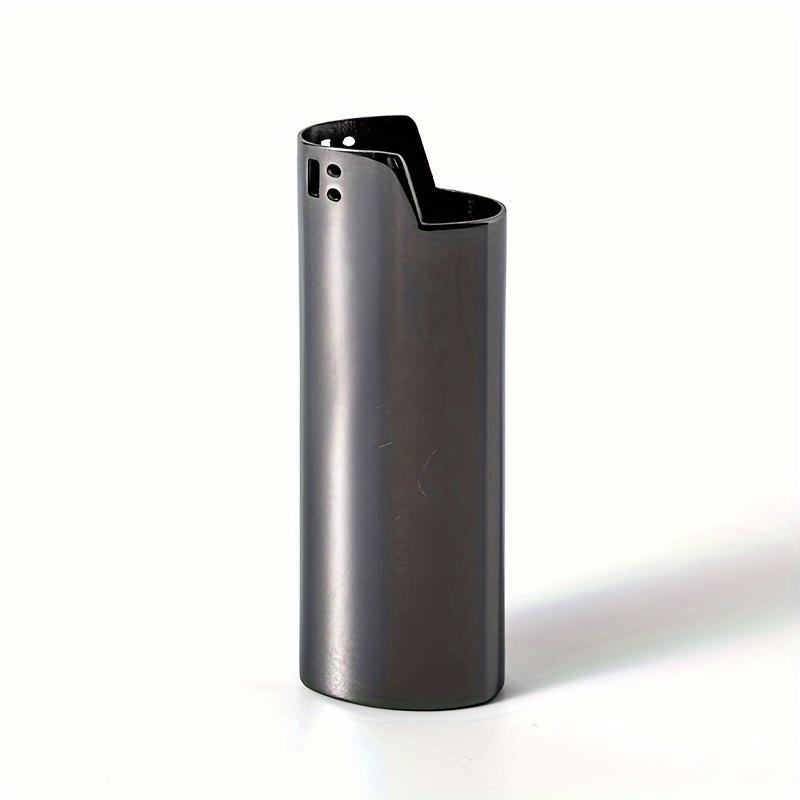 1 Stylish Metal Lighter Case, Compatible with BIC J6 Full Size Lighter - Stylish and Durable Lighter Case