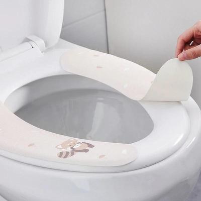 Toilet Seat Cushion Home Japanese Cute Toilet Seat Ring Toilet Seat Cover Waterproof Paste Universal