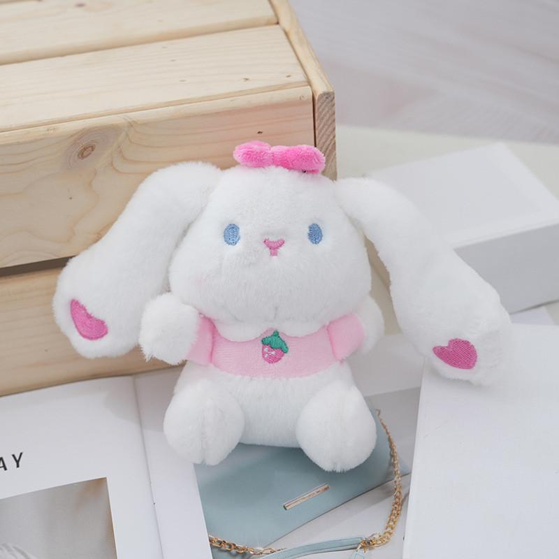 Adorable Cute Bunny Plush Keychain Gift For Couples And Friends With Soft Pp Cotton Filling 13cm Height