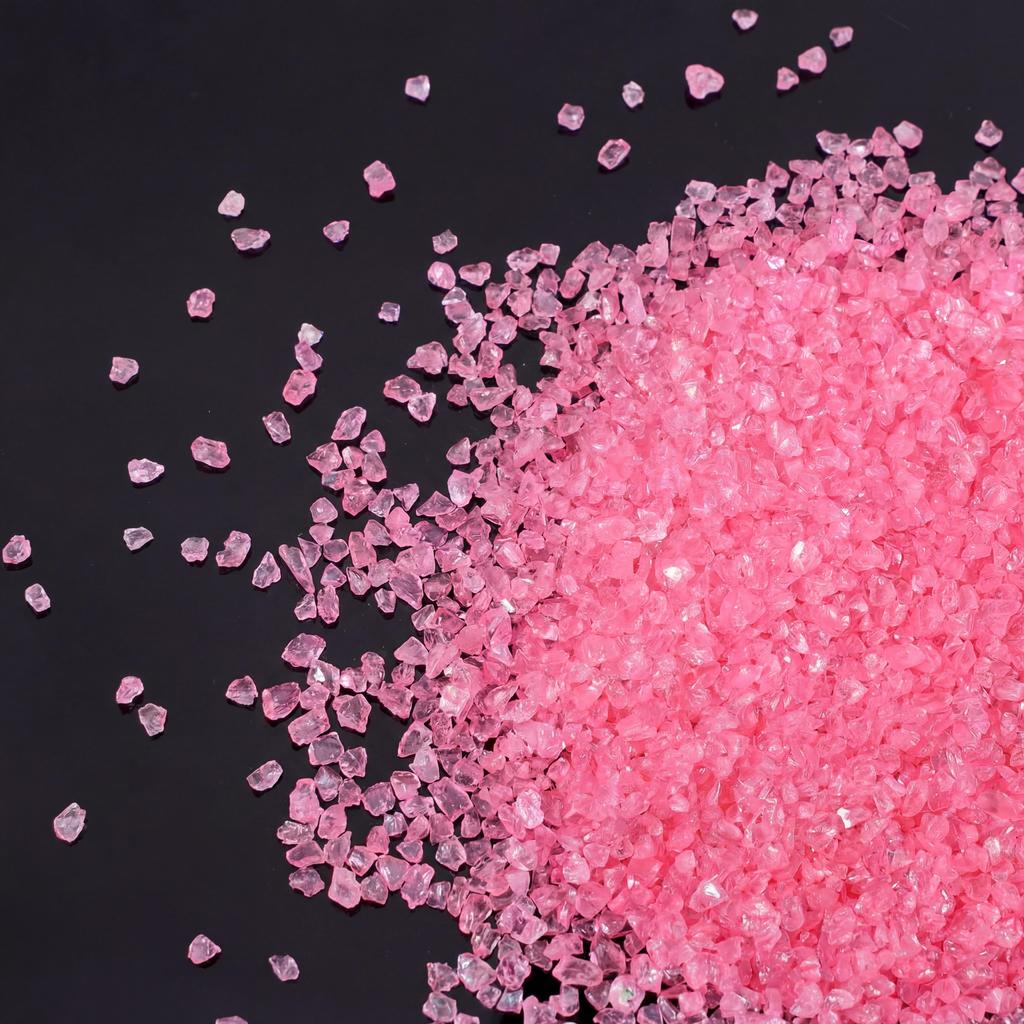 Glass Crushed Stone AB Iridescence