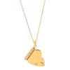 Stainless Steel Chain Women's Sweater Chain Heart Lovers Choker Book Pendant Necklace  Couple