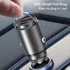 Car Charger 30W PD30W QC30W Aluminum Alloy Fast Charging Cigarette Lighter Adapter