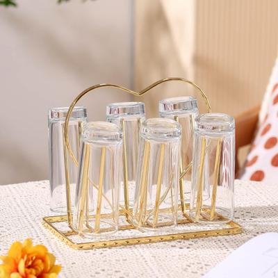 Bardak Kurutma Rafı Şişe Kurutucu Kompakt Teşhir Düzenleyici Stand Kupa Tutucu Restoran için