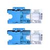 ECG 7 Step Ruler Card Portable Pocket ECG Interpretation Tool 7 Step Ruler Card Device for Quick & Accurate Measurements