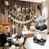 Balon Stea de Aluminiu: Decorațiune auto-etanșantă cu heliu pentru zile de naștere și nunți