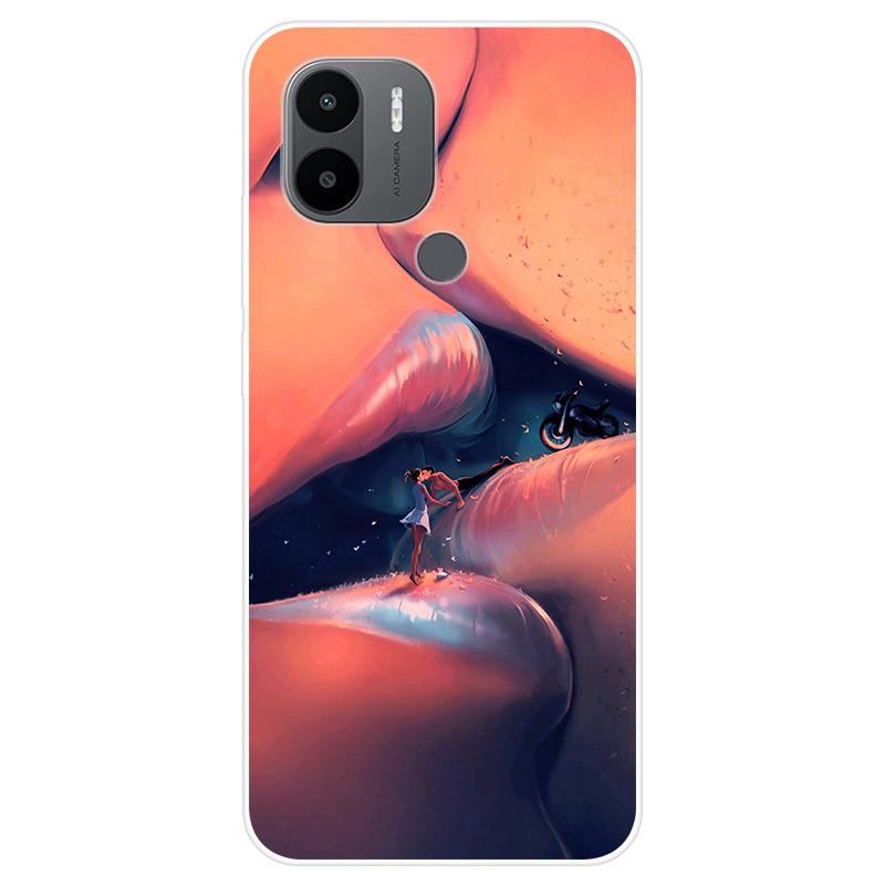 Pro Xiaomi Redmi A1+ A 1+ A1 + pouzdro Měkký silikonový zadní kryt kreslené pouzdro na telefon diverzifikace