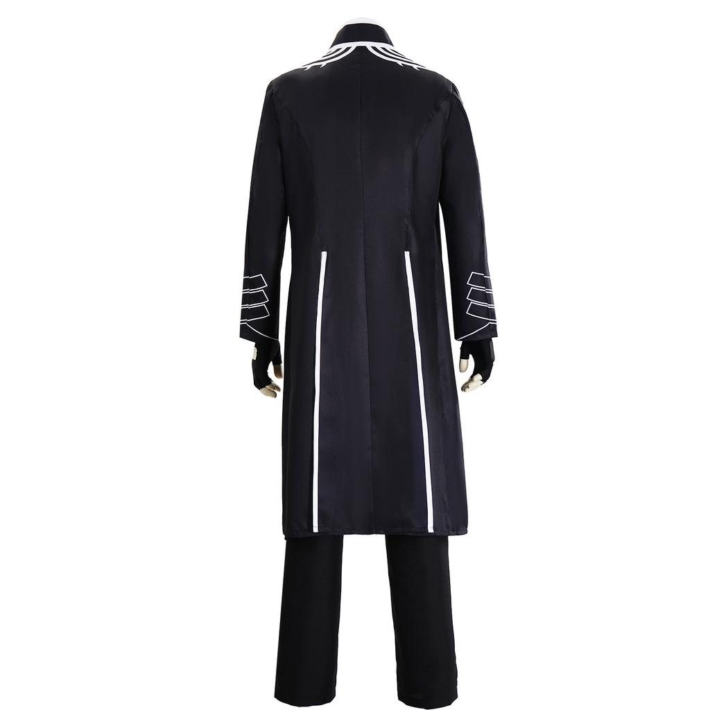 Cosplay Devil May Cry costume de cosplay costume trench-coat Virgil costume de personnage de jeu costume de performance sur scène costume de cosplay