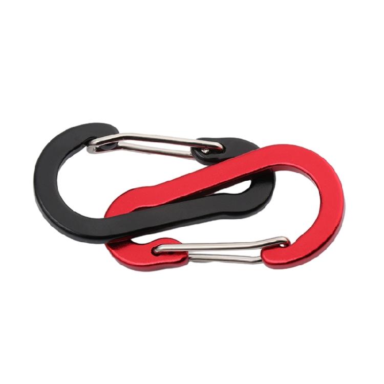 5Pcs Wiregate Carabiner Clips, Heavy Duty Accessory Clip, Large Size for Camping