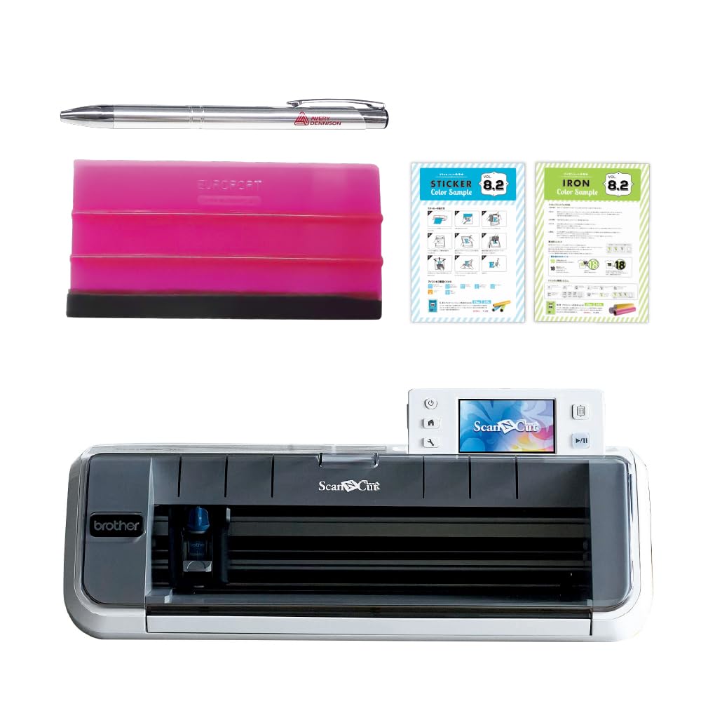 

Набір Brother ScanCut CM300 Euro з ракелем і ручкою для видалення повітря в комплекті Стандартна модель ScanNcut маленька ріжуча машина [Набір продукту]