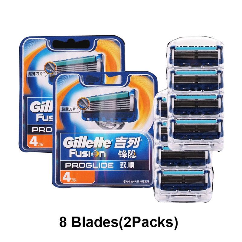 Бритва Gillette Fusion 5 Proglide с технологией FlexBall, ручная бритва для бритья, мужская бритва для удаления волос на лице, сменные лезвия для бритвы чёрный/синий