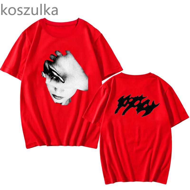 Poppy Album Retro New Way Out Tee-shirt Short Sleeve Summer Women Tshirts Casual Pure Cotton Unisex Fans Tees Unisex Clothes