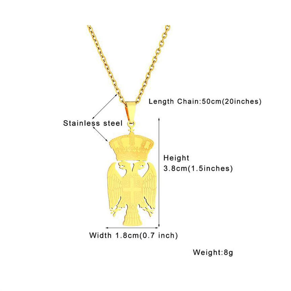 Gold Versatile Accessory Eagle Outline Pendant Necklace Eagle Pendant Necklaces Any Occasion Unique