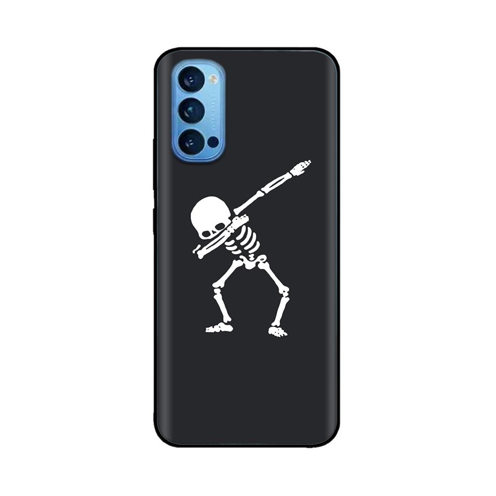 For Oppo Reno4 Pro 5G Case Soft TPU Black Silicone Phone Back Cover for OPPO Reno 4 Reno4 Pro 5G 4G Case Funda Coque Bumper Capa
