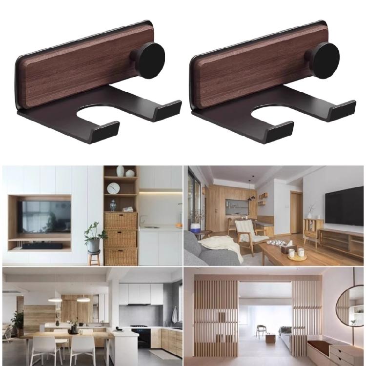 Wall Mount Hair Dryer Holder No Drilling Bathroom Hairdryer Holder Beauty Hair Appliance Holder Storage Rack Enduring