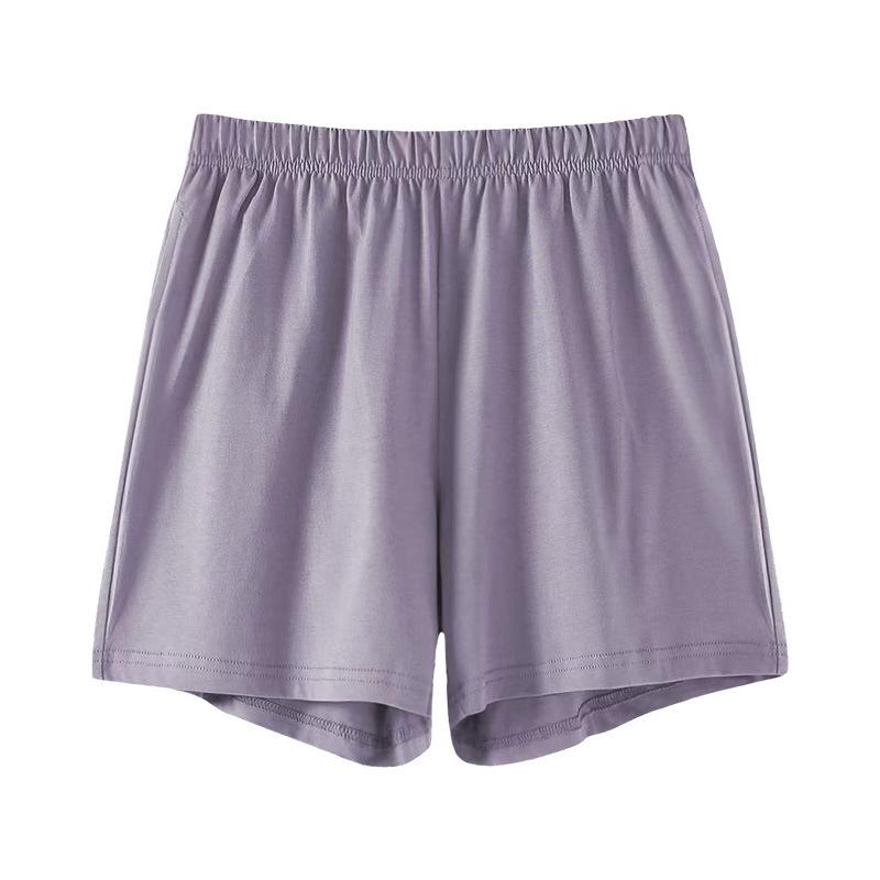 Pure Cotton Summer Casual Sports Shorts Women's Summer Loose Home Pajama Pants Running Comfortable High Waist Hot Pants Fashionable Outer Wear