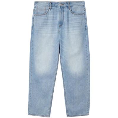 Calça Jeans Masculina Jack & Jones de Modelagem Solta e Lavagem