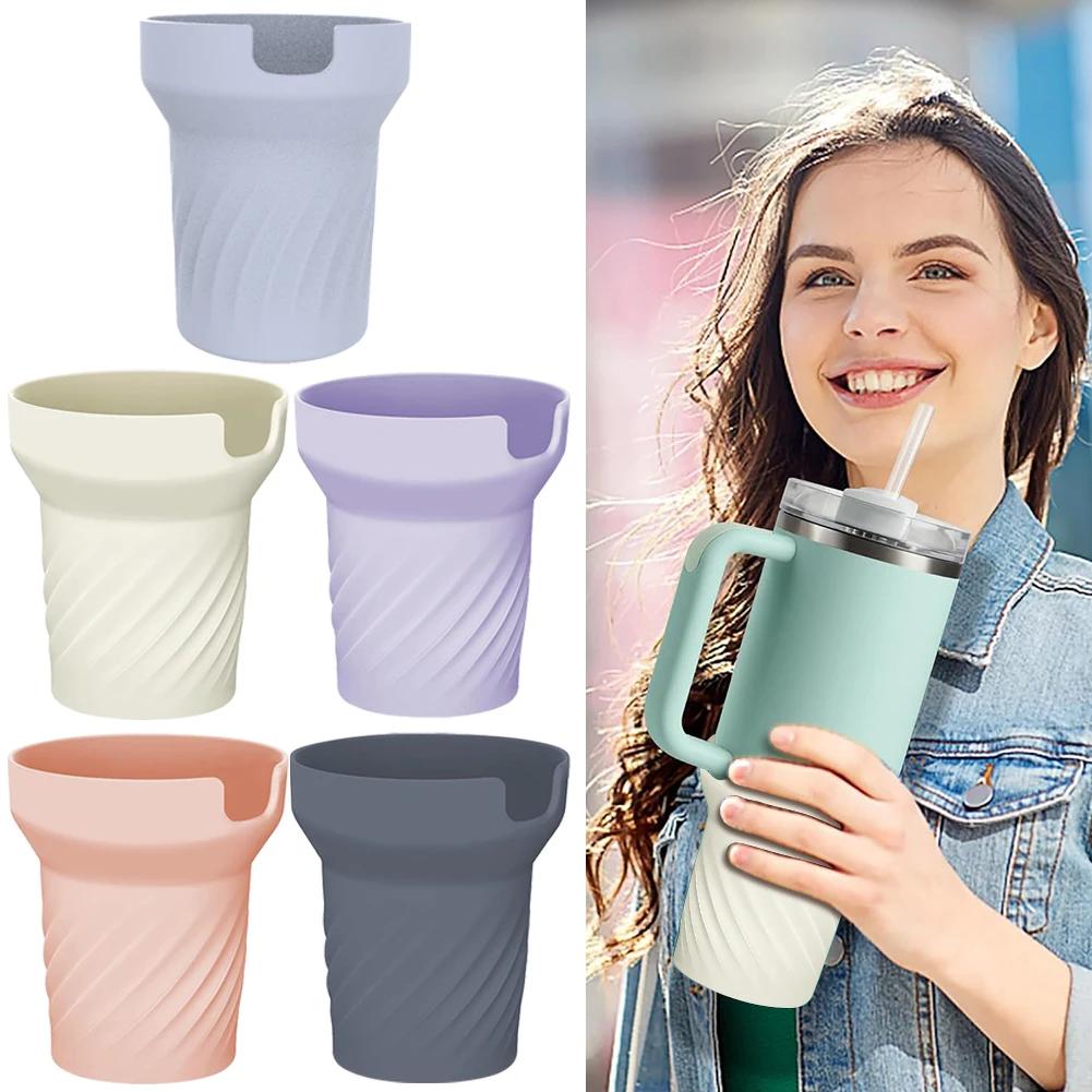 Silicone Boot Bottom Sleeve Cover for Stanley 30oz/40oz Quencher Adventure Tumbler Cup Holder Water Bottle Protective Sleeve