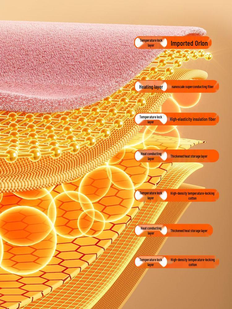 Graphene USB Rechargeable Hand Warmer - Portable & Cute for Office, Home, School