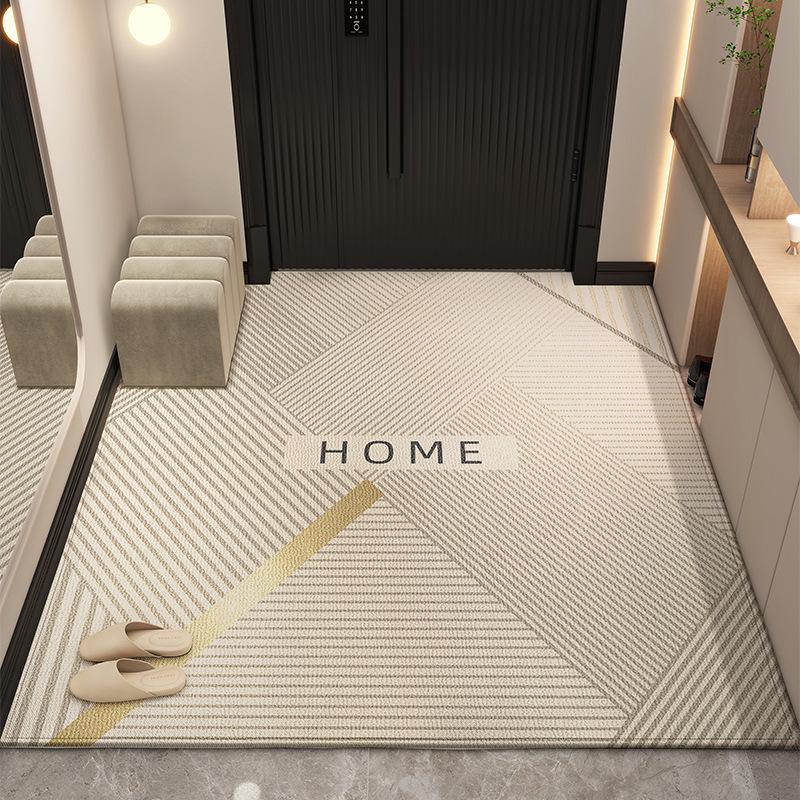Home Door Floor Mat Household Can Be Cut High Entry Door Entrance Porch Floor Mat Non-Slip, Dirt-Resistant And Easy To Take Care Of Carpet Door Mat
