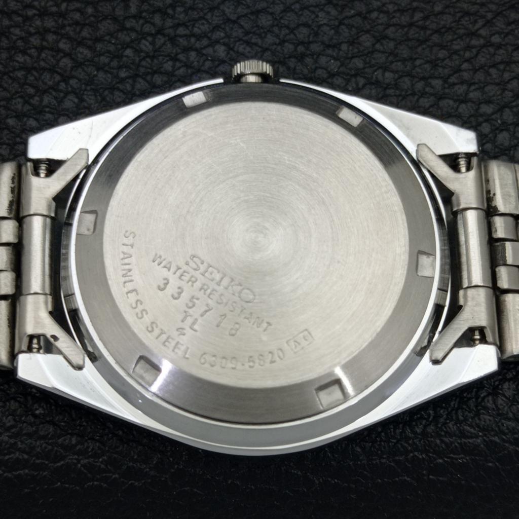 VINTAGE SEIKO 5 AUTOMATIC JAPAN MENS REFURBISHED WHITE DIAL WATCH A500179-2 R151a-a500179