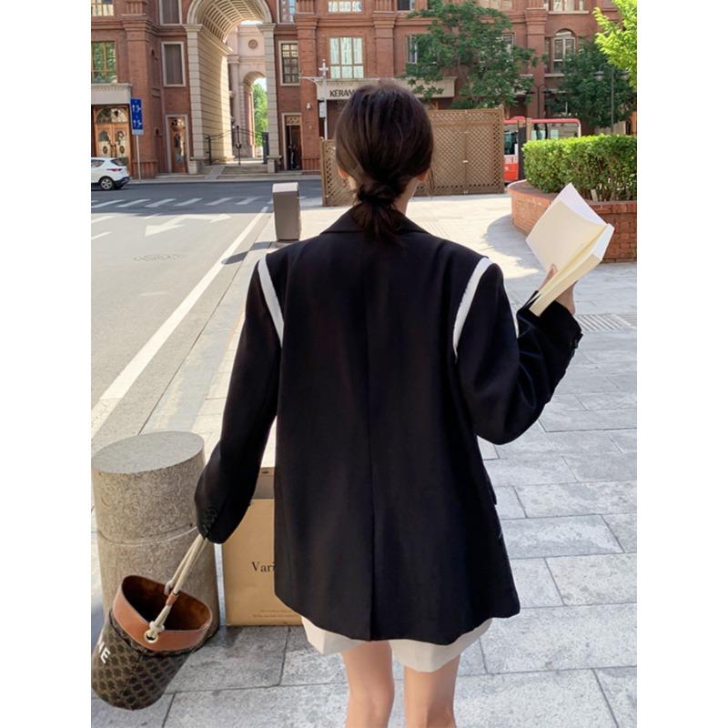 Qi Blazer Women's Design Niche Small Suit Casual Petite Suit