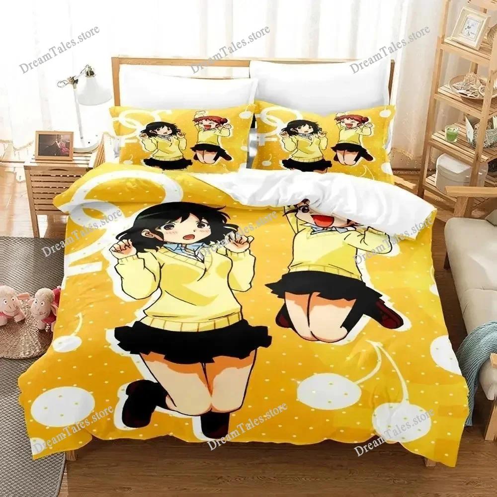 3D Printed Anime B Gata H Kei Bedding Set Boys Girls Twin Queen Size Duvet Cover Pillowcase Bed Kids Adult Home Textileextile369