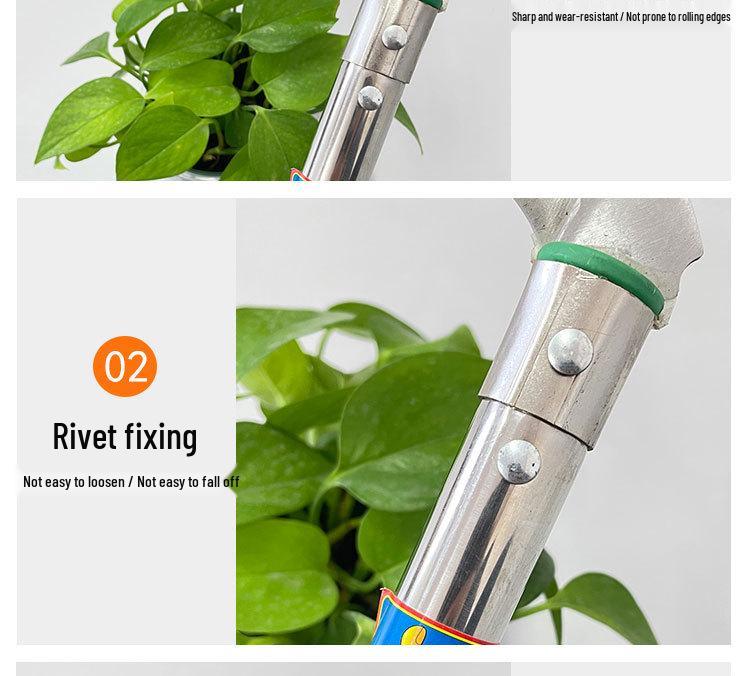 Stainless Steel Agricultural Sickle: Grass & Vegetable Cutter, Fishing & Wild Use, Manganese Steel, Sharp Knife Tool.