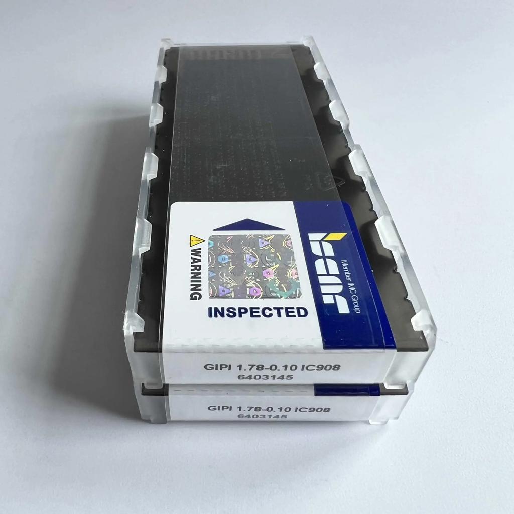 GIPI1.78-0.10 IC908   Industrial indexable carbide inserts 10 Pcs