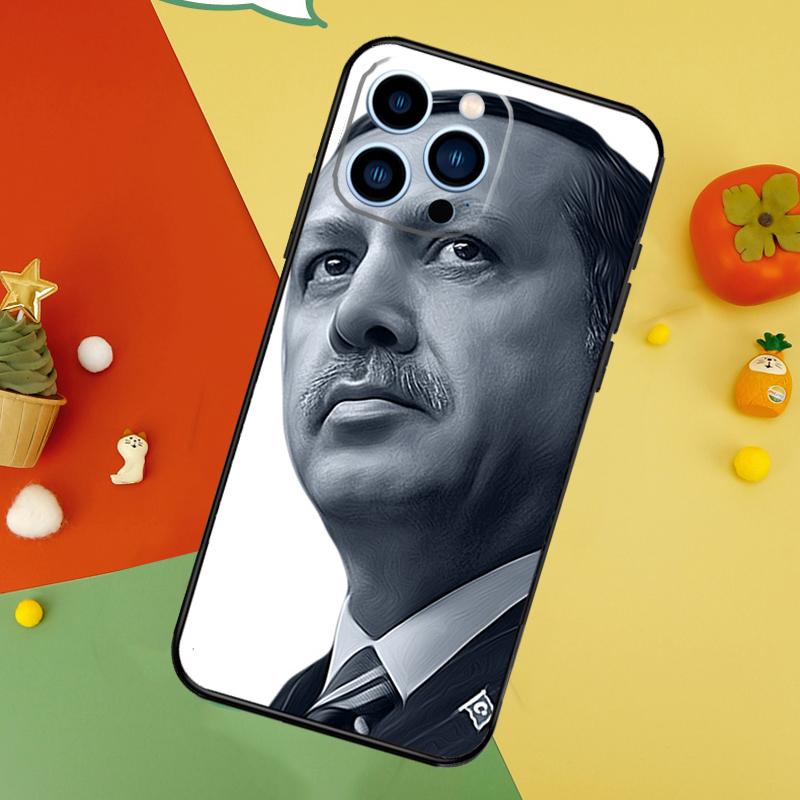 

Turkey Recep Tayyip Erdogan Phone Case For iPhone 17 Pro Max 16 15 14 13 12 11 Pro Max Plus 12 13 Mini 16e 17 Air Cover iPhone 12 mini