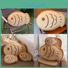Fish Cute Butter Cookies Taiyaki Plush Cushion With Embroidered Design Girls For